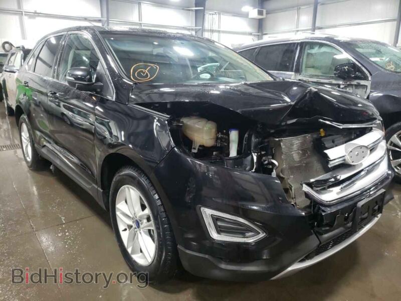 2016 Ford EDGE Edge SEL (VIN 2FMPK4J9XGBB73011) — photo 1 of 10, Copart, damage: front end