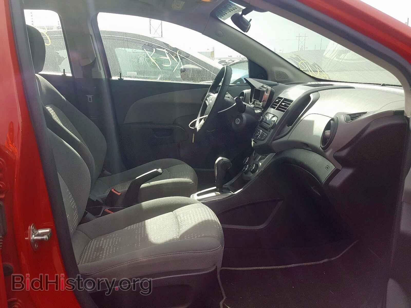 2012 CHEVROLET SONIC - VIN: 1G1JA6SH9C4190426 - Фото 5