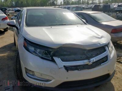 2012 Chevrolet VOLT, белый — VIN 1G1RD6E47CU102010, Copart