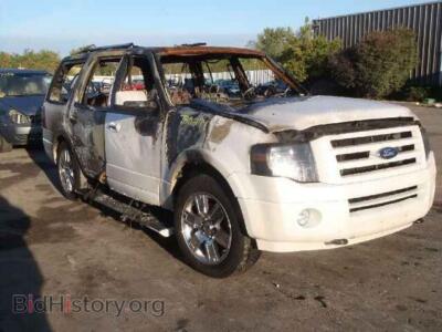 2009 Ford EXPEDITION, белый — VIN 1FMFU20549EB10373, Copart
