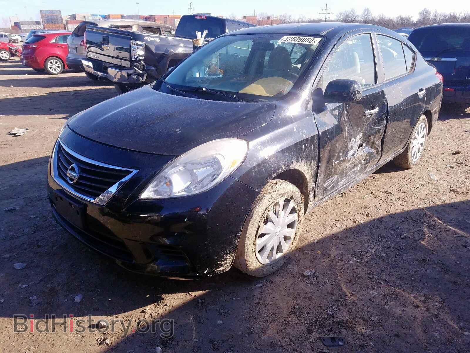 2012 NISSAN VERSA - VIN: 3N1CN7AP8CL815074 - Фото 2