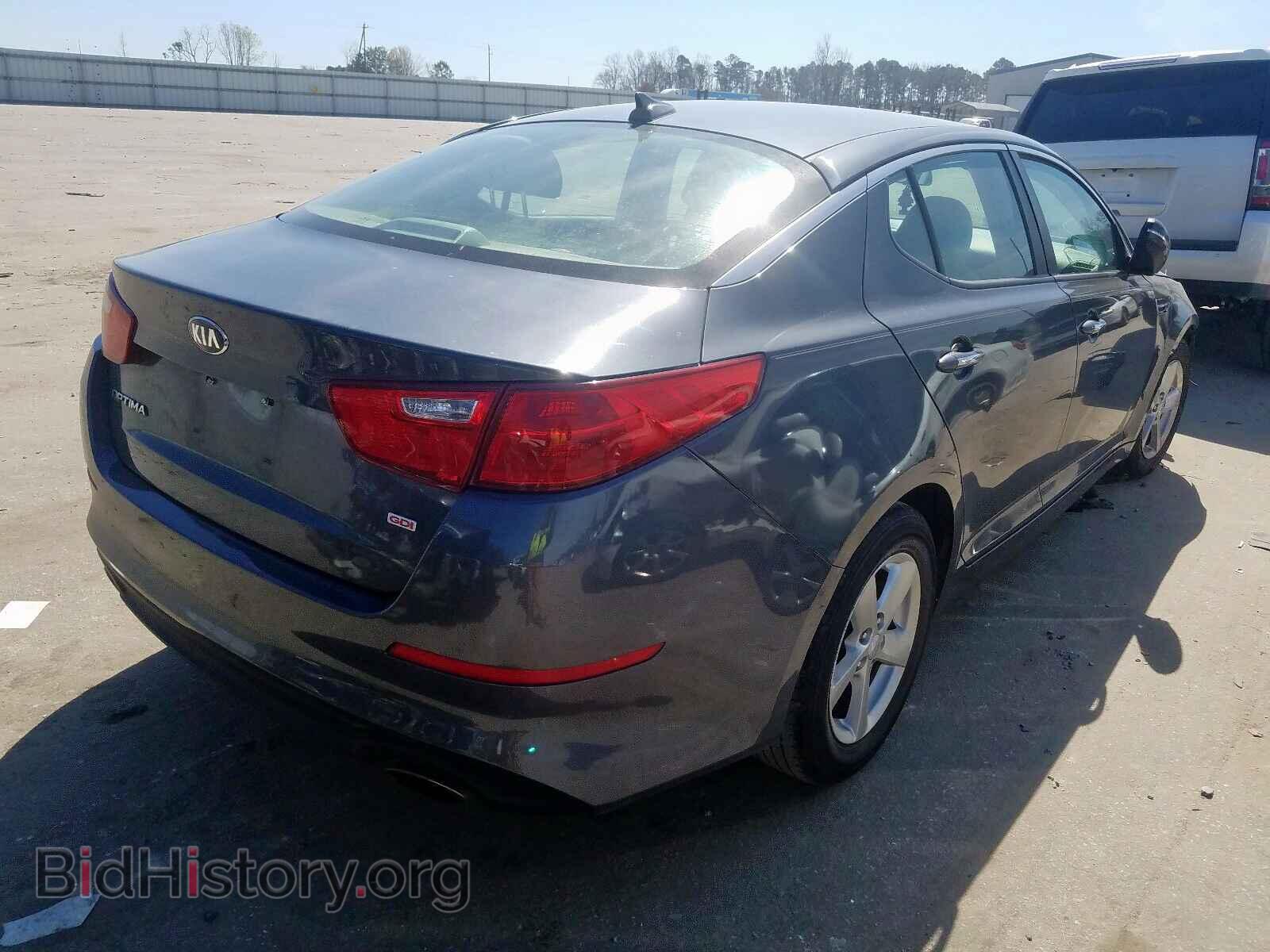 2015 KIA OPTIMA - VIN: KNAGM4A74F5622938 - Photo 4