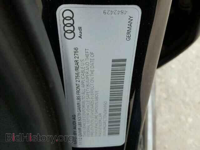 2013 AUDI A6 - VIN: WAUHGAFC7DN085950 - Фото 10
