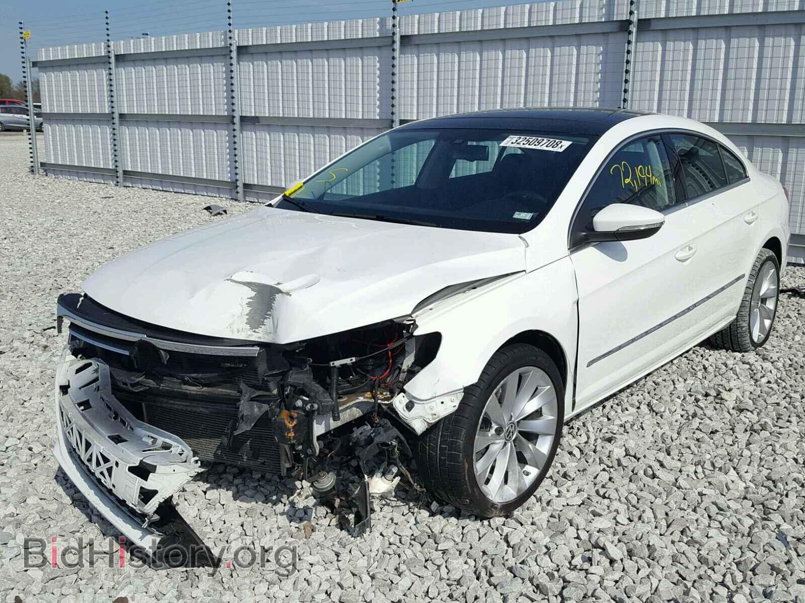 2012 VOLKSWAGEN CC - VIN: WVWHN7AN2CE540285 - Фото 2
