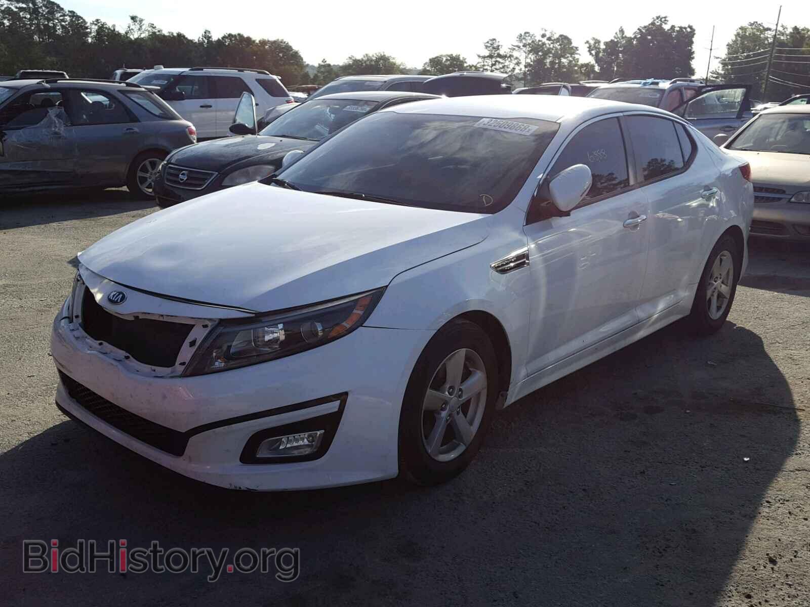 2015 KIA OPTIMA - VIN: 5XXGM4A72FG497663 - Фото 2