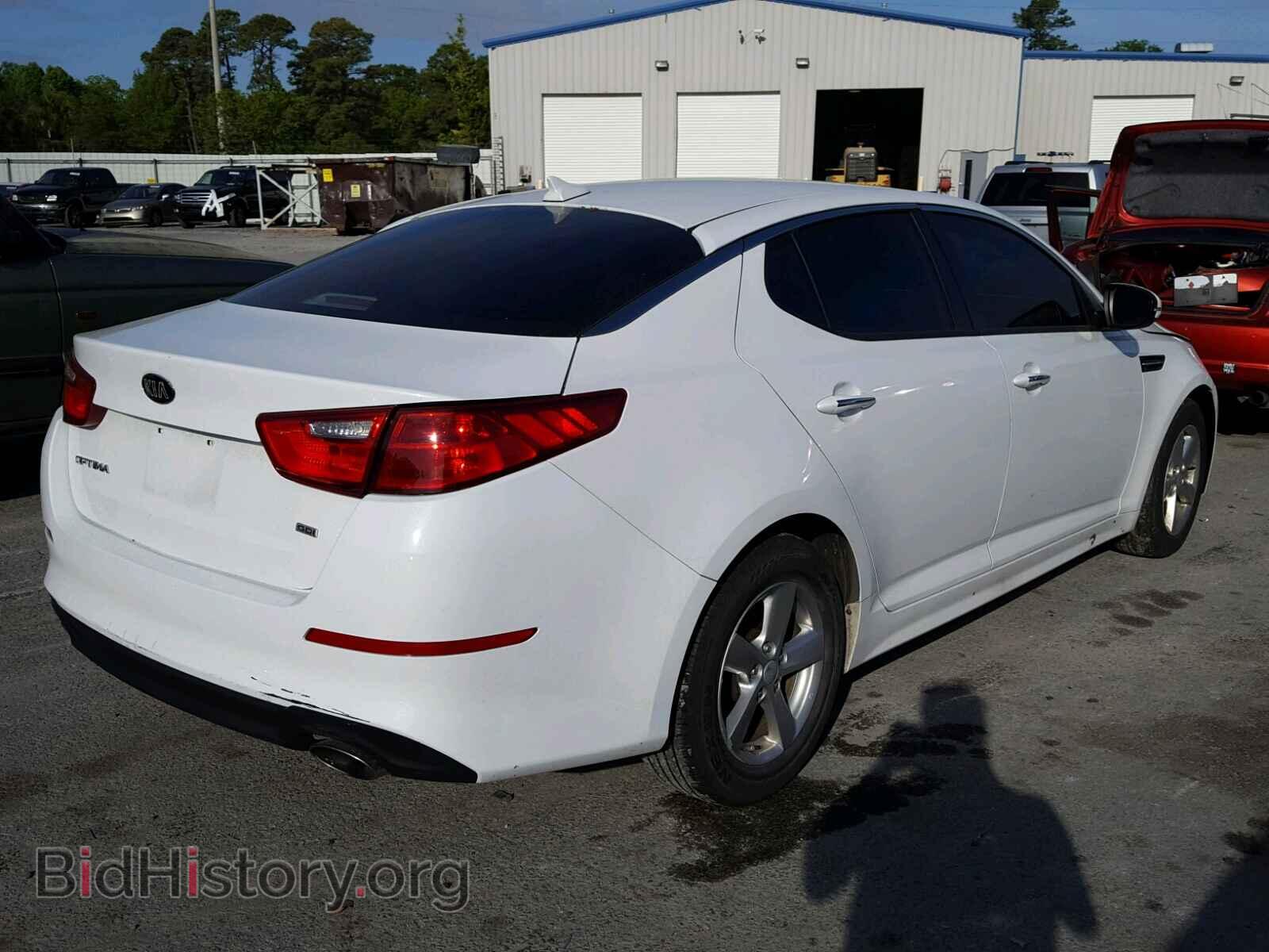 2015 KIA OPTIMA - VIN: 5XXGM4A72FG497663 - Фото 4