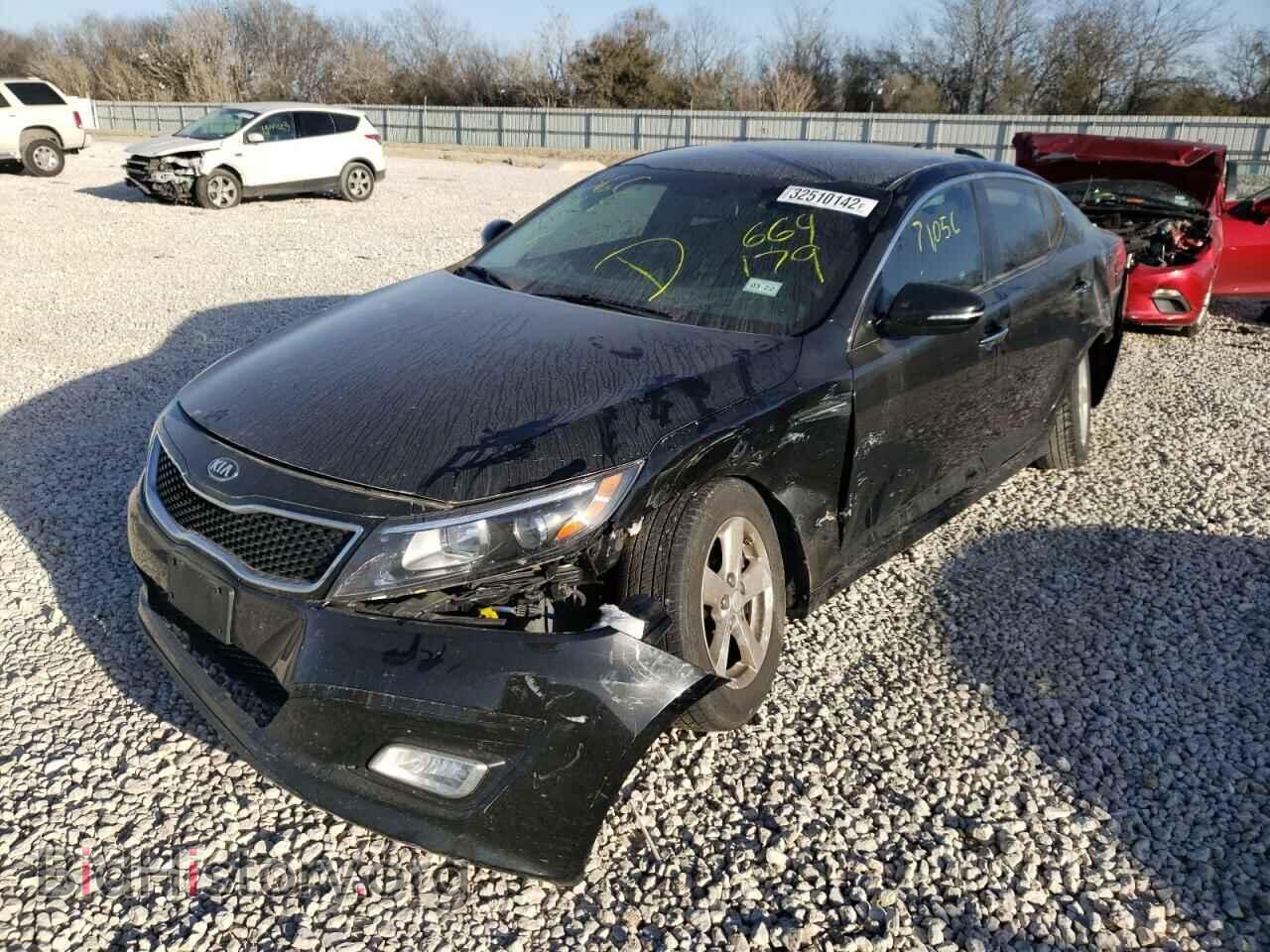 2015 KIA OPTIMA - VIN: KNAGM4A79F5664179 - Фото 2