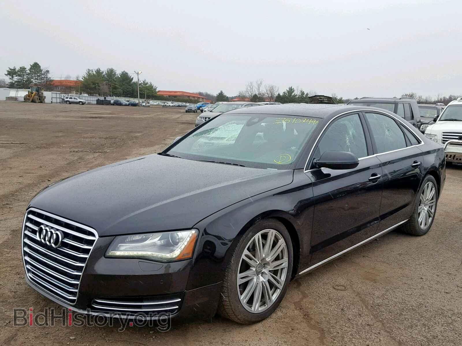 2013 AUDI A8 - VIN: WAUA2AFD0DN025551 - Photo 2
