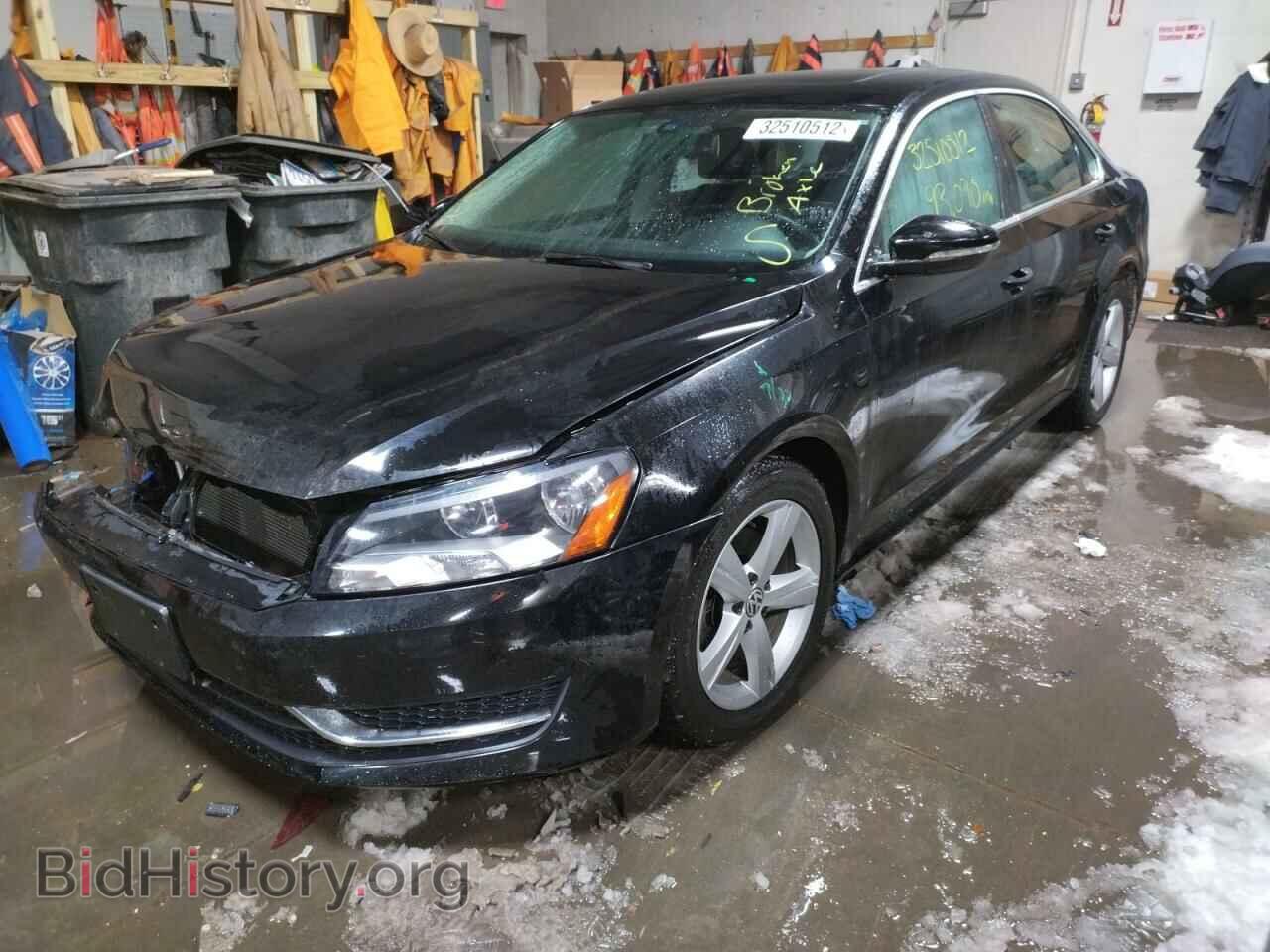 2012 VOLKSWAGEN PASSAT - VIN: 1VWBH7A3XCC016631 - Фото 2
