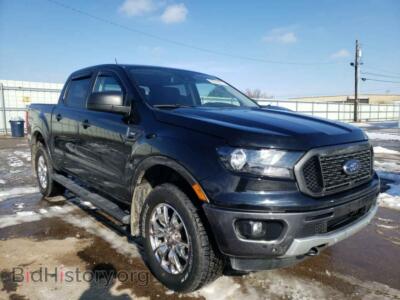 2019 Ford RANGER Ranger XL, черный — VIN 1FTER4FH1KLA25877, Copart