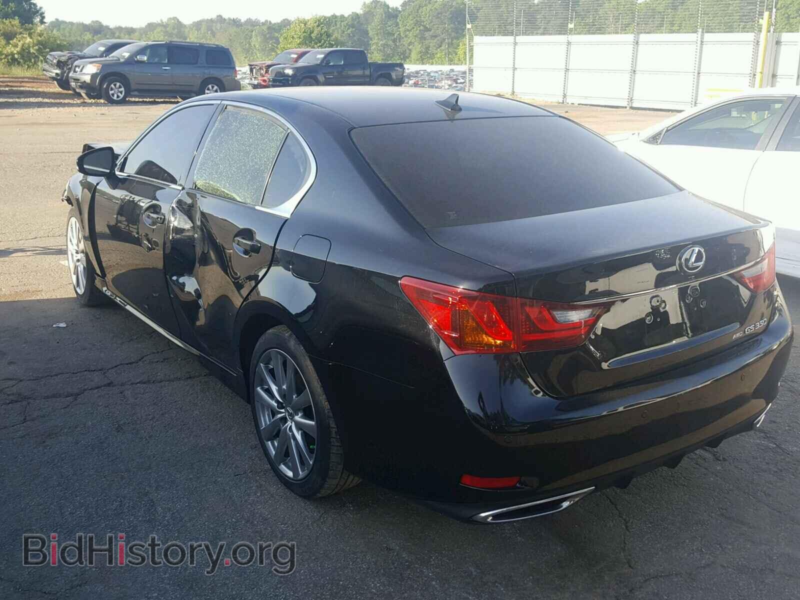 2013 LEXUS GS350 - VIN: JTHCE1BLXD5003815 - Фото 3