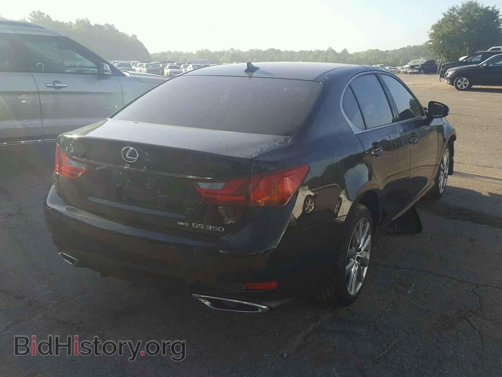 2013 LEXUS GS350 - VIN: JTHCE1BLXD5003815 - Фото 4