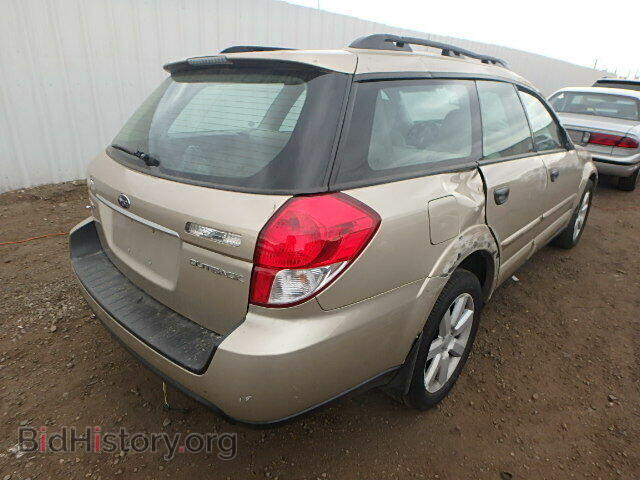 2008 SUBARU OUTBACK - VIN: 4S4BP61C587353347 - Фото 4