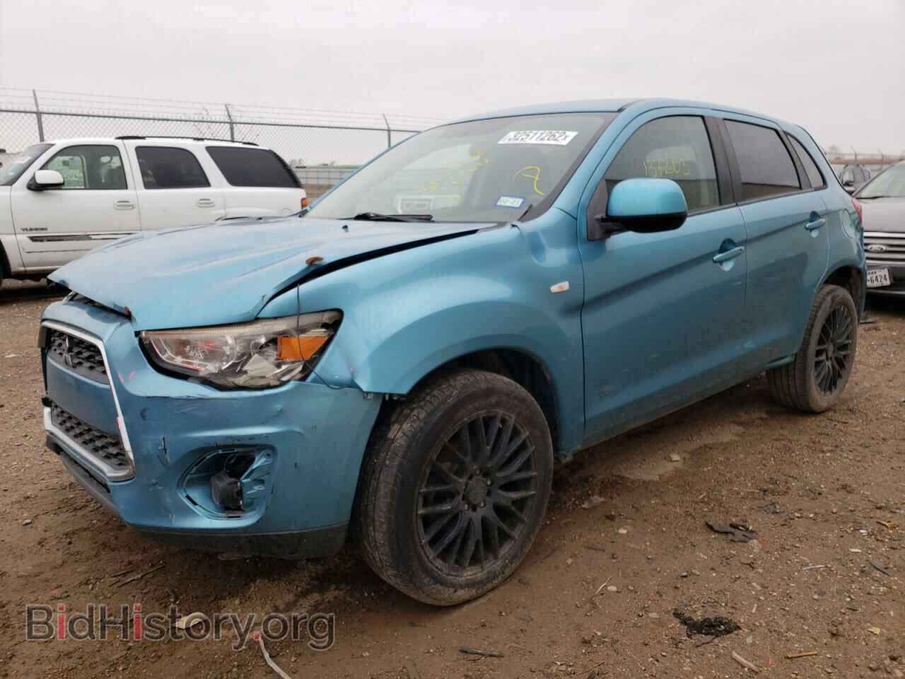 2013 MITSUBISHI OUTLANDER - VIN: 4A4AP3AU2DE013692 - Фото 2