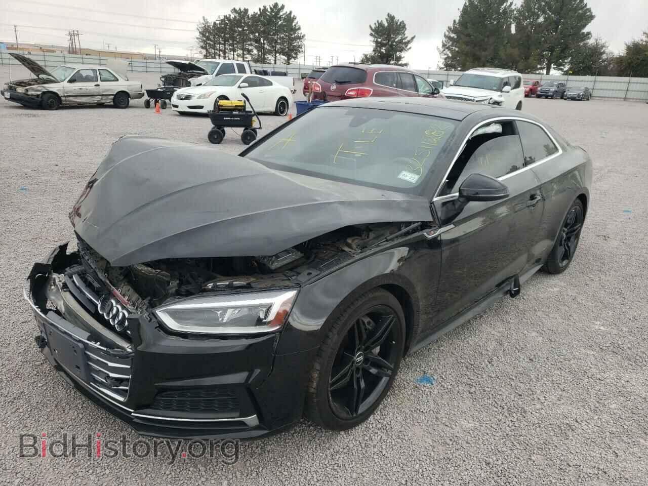 2018 AUDI A5 - VIN: WAUTNAF55JA004514 - Фото 2