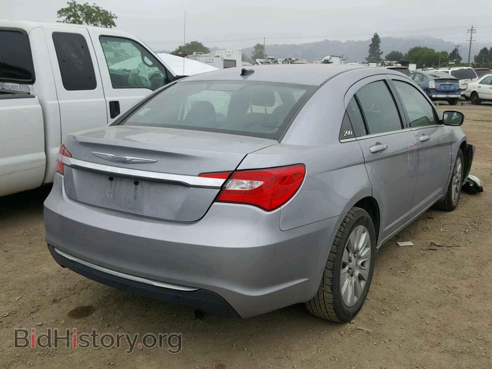 2014 CHRYSLER 200 - VIN: 1C3CCBAB7EN213591 - Фото 4