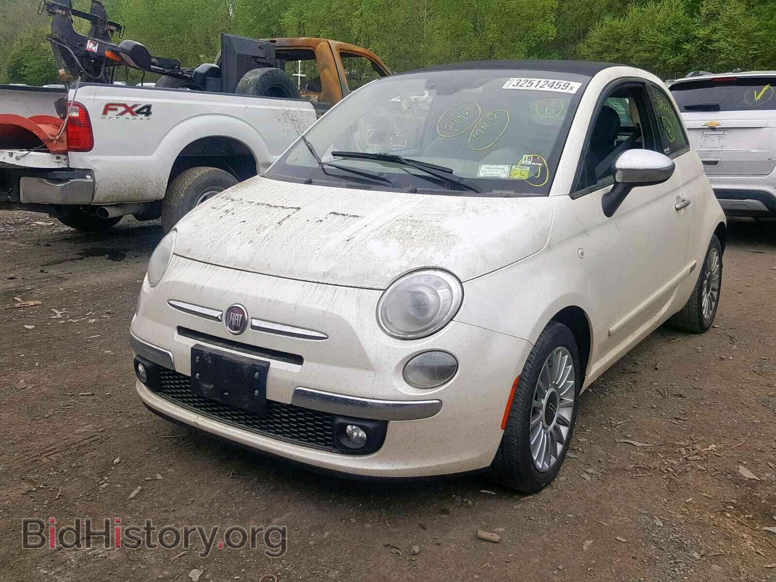 2012 FIAT 500 - VIN: 3C3CFFER1CT109441 - Фото 2