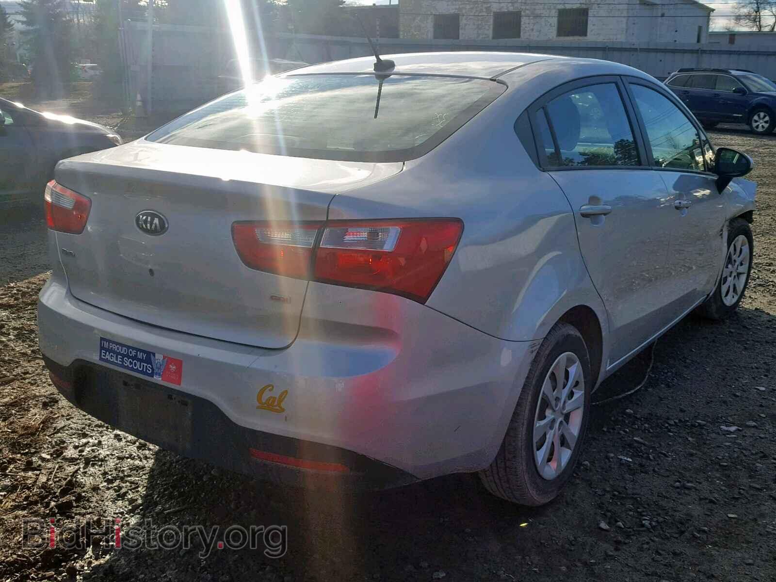 2013 KIA RIO - VIN: KNADM4A34D6305880 - Фото 4