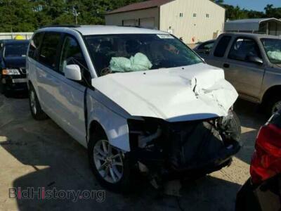 2014 Dodge CARAVAN Grand Cara, белый — VIN 2C4RDGCG2ER121090, Copart