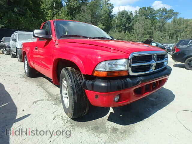 Photo 1D7FL36K74S537119 - DODGE DAKOTA 2004
