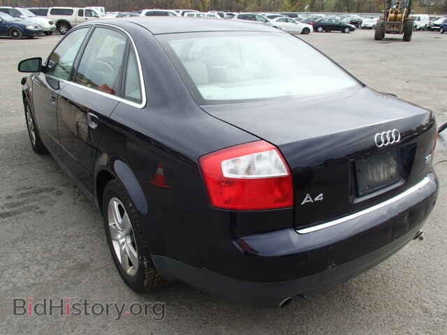 2002 AUDI A4 - VIN: WAULT68E22A248509 - Фото 3