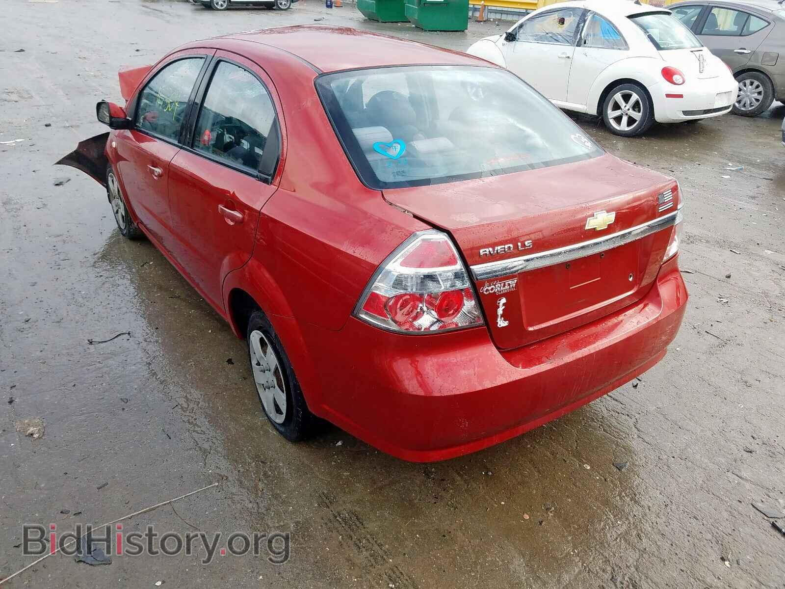 2008 CHEVROLET AVEO - VIN: KL1TD56698B149072 - Фото 3