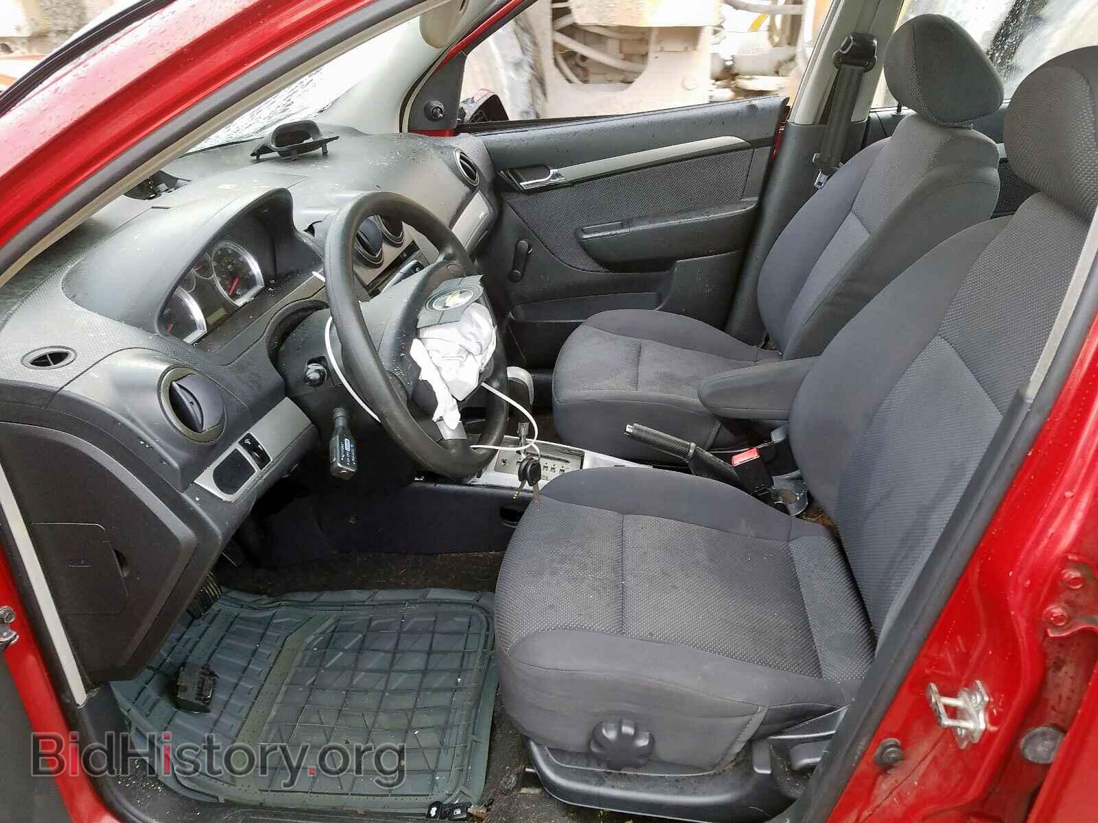 2008 CHEVROLET AVEO - VIN: KL1TD56698B149072 - Фото 5