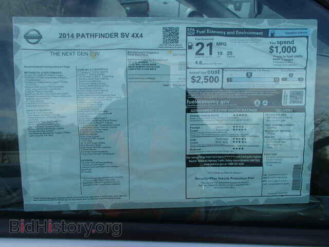 2014 NISSAN PATHFINDER - VIN: 5N1AR2MM5EC685231 - Фото 10