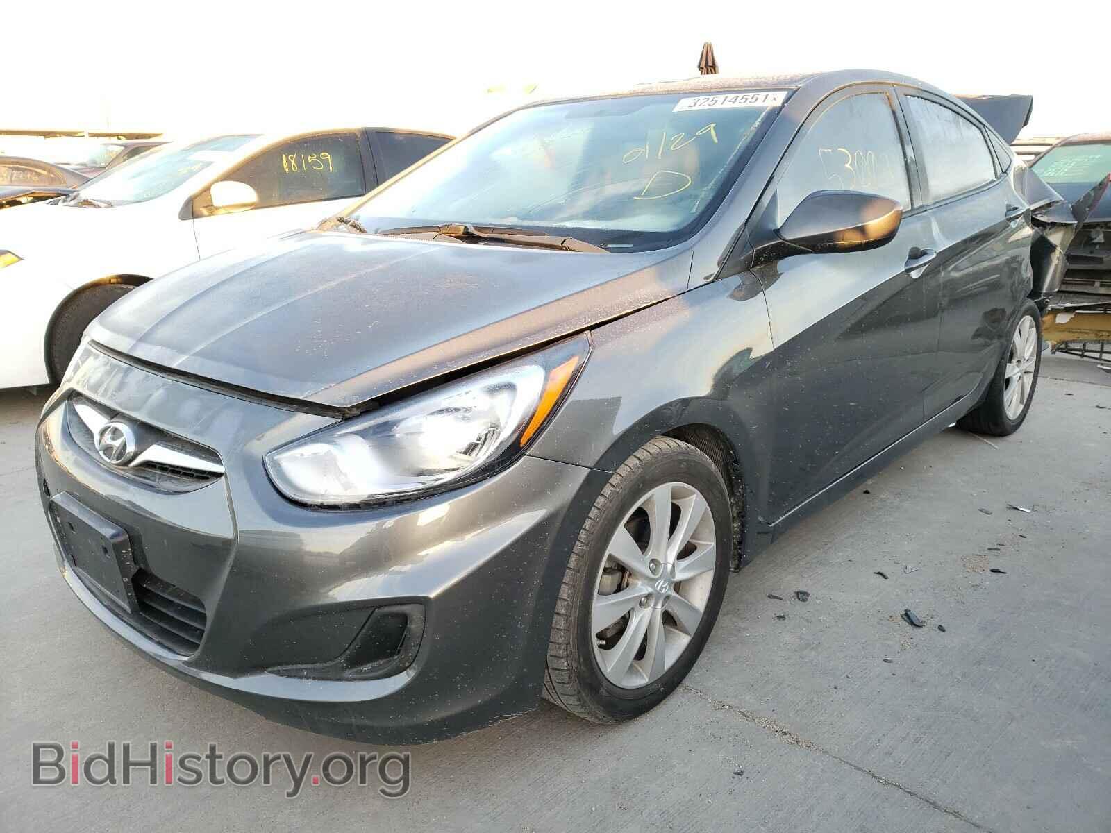 2012 HYUNDAI ACCENT - VIN: KMHCU4AE9CU099039 - Фото 2