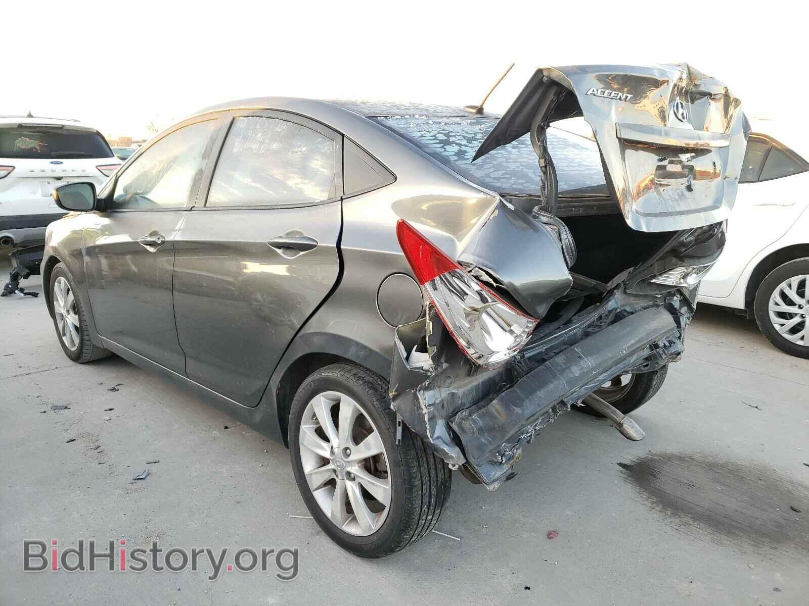 2012 HYUNDAI ACCENT - VIN: KMHCU4AE9CU099039 - Фото 3