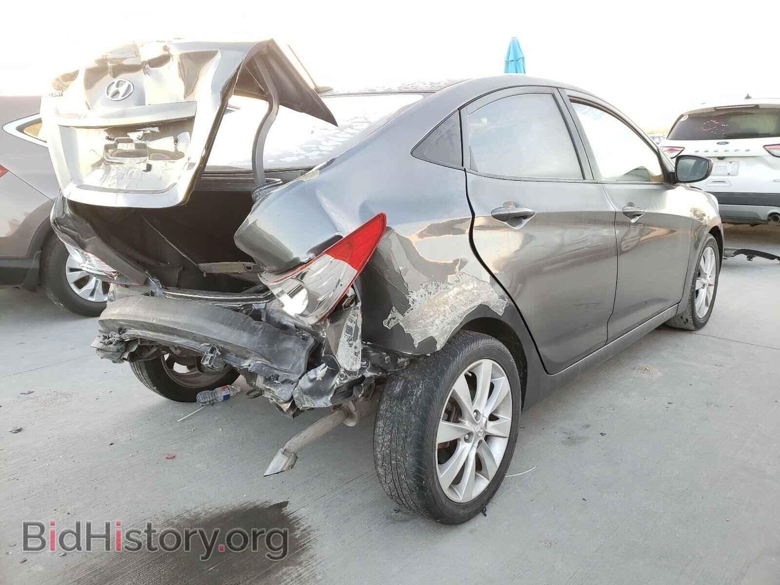 2012 HYUNDAI ACCENT - VIN: KMHCU4AE9CU099039 - Фото 4