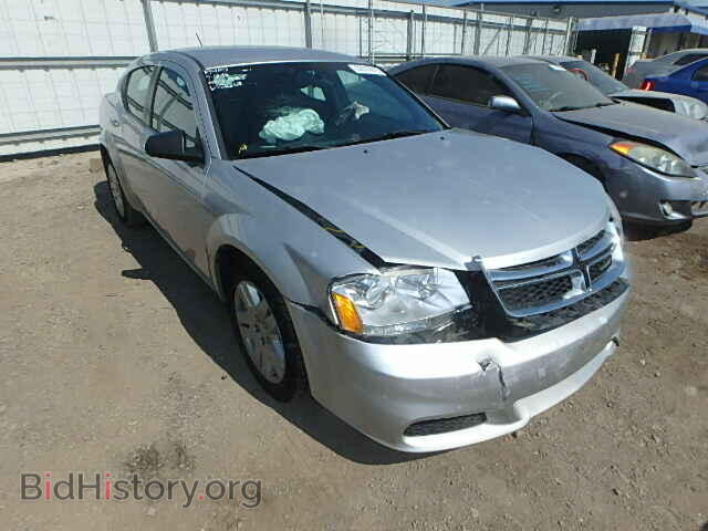 Фотография 1C3CDZAB4CN252612 - DODGE AVENGER 2012