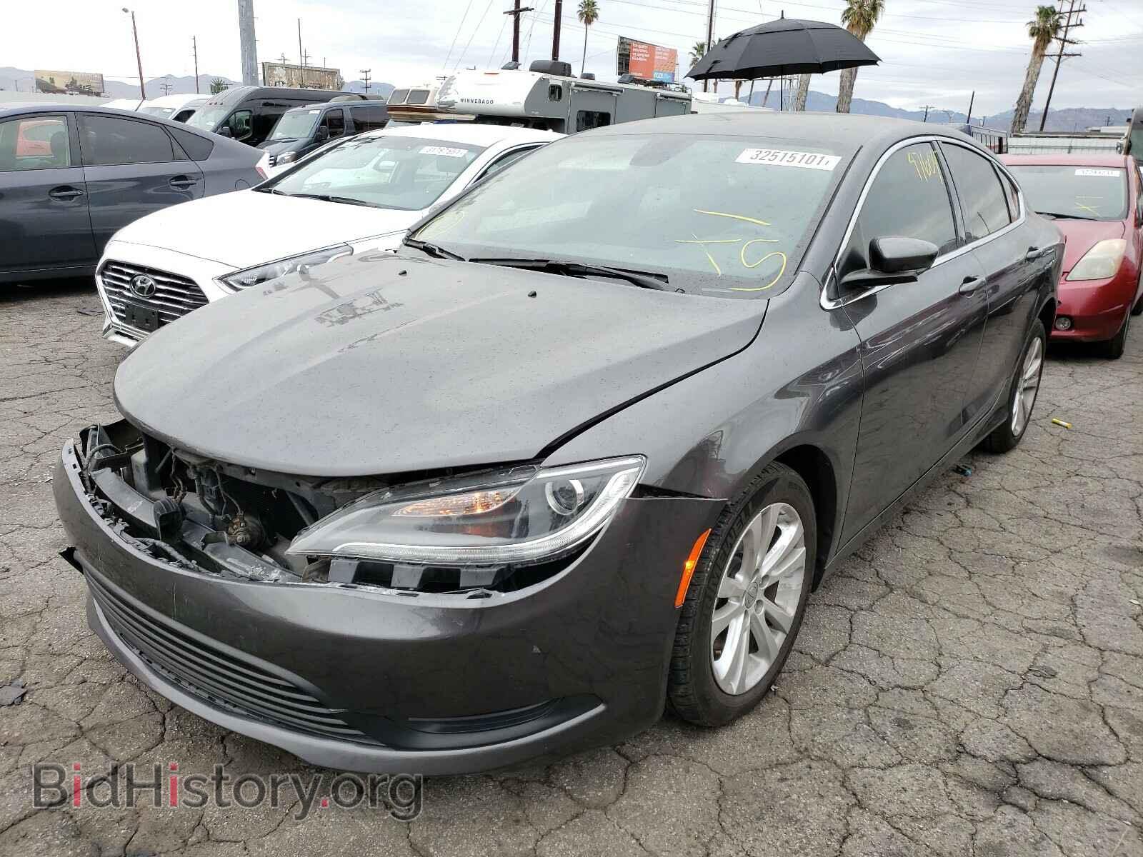 2016 CHRYSLER 200 - VIN: 1C3CCCFB9GN186671 - Фото 2