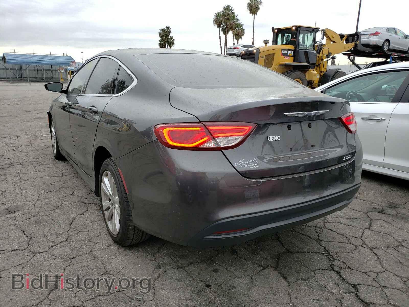 2016 CHRYSLER 200 - VIN: 1C3CCCFB9GN186671 - Фото 3