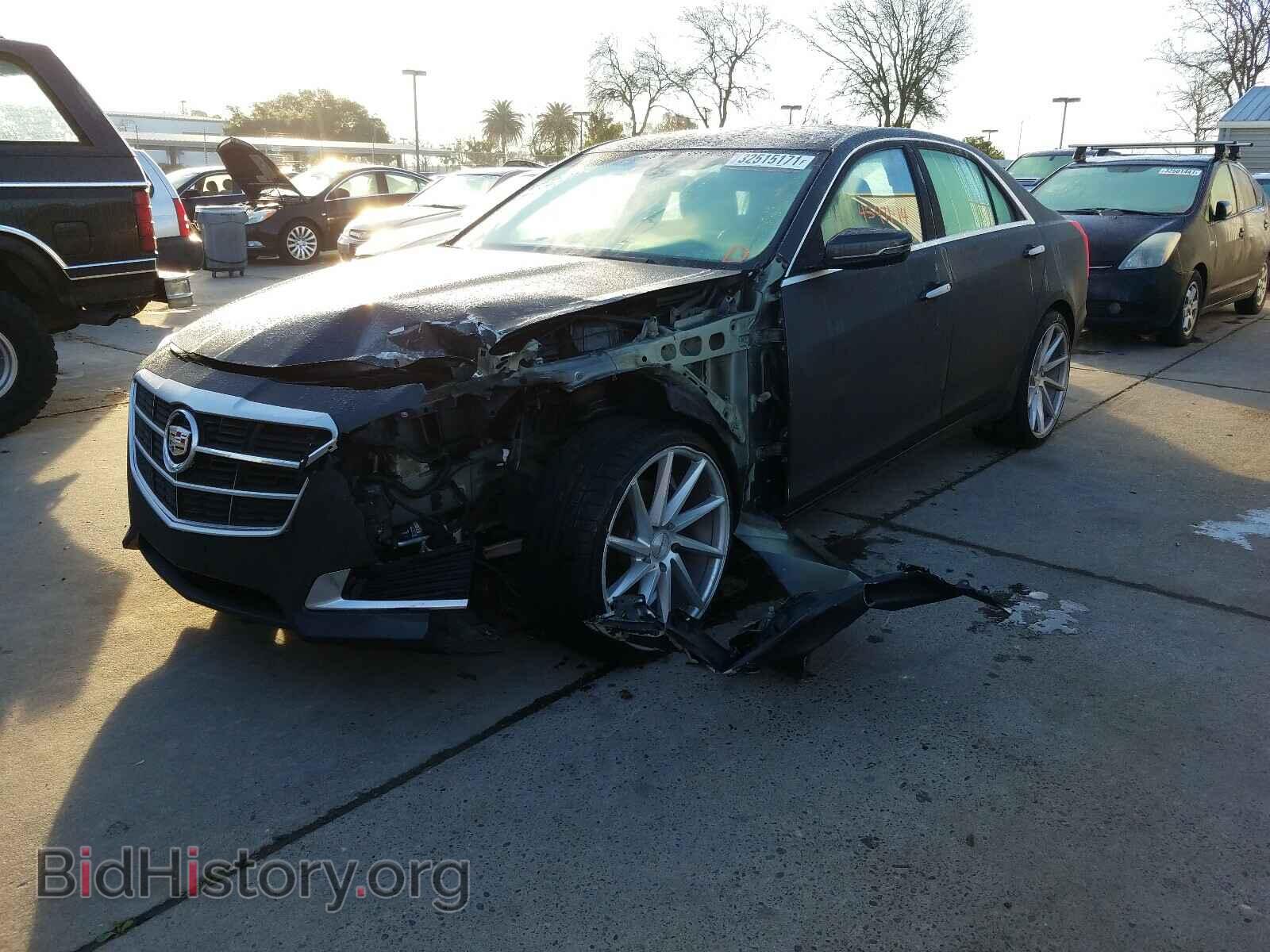 2014 CADILLAC CTS - VIN: 1G6AP5SX4E0182397 - Фото 2
