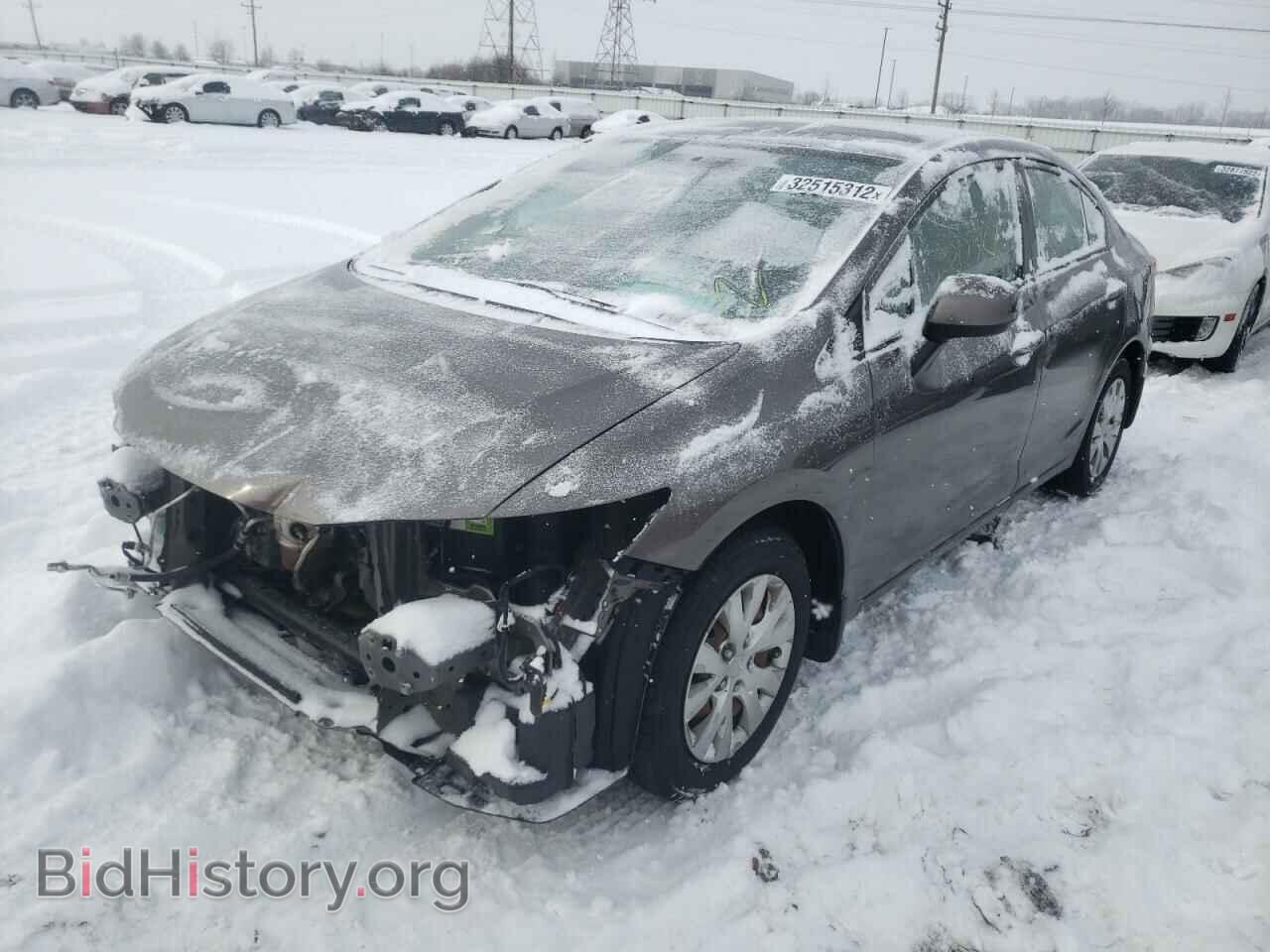 2012 HONDA CIVIC - VIN: 19XFB2F55CE040394 - Фото 2