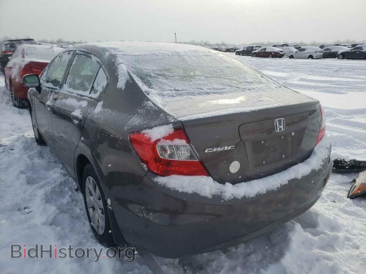 2012 HONDA CIVIC - VIN: 19XFB2F55CE040394 - Фото 3