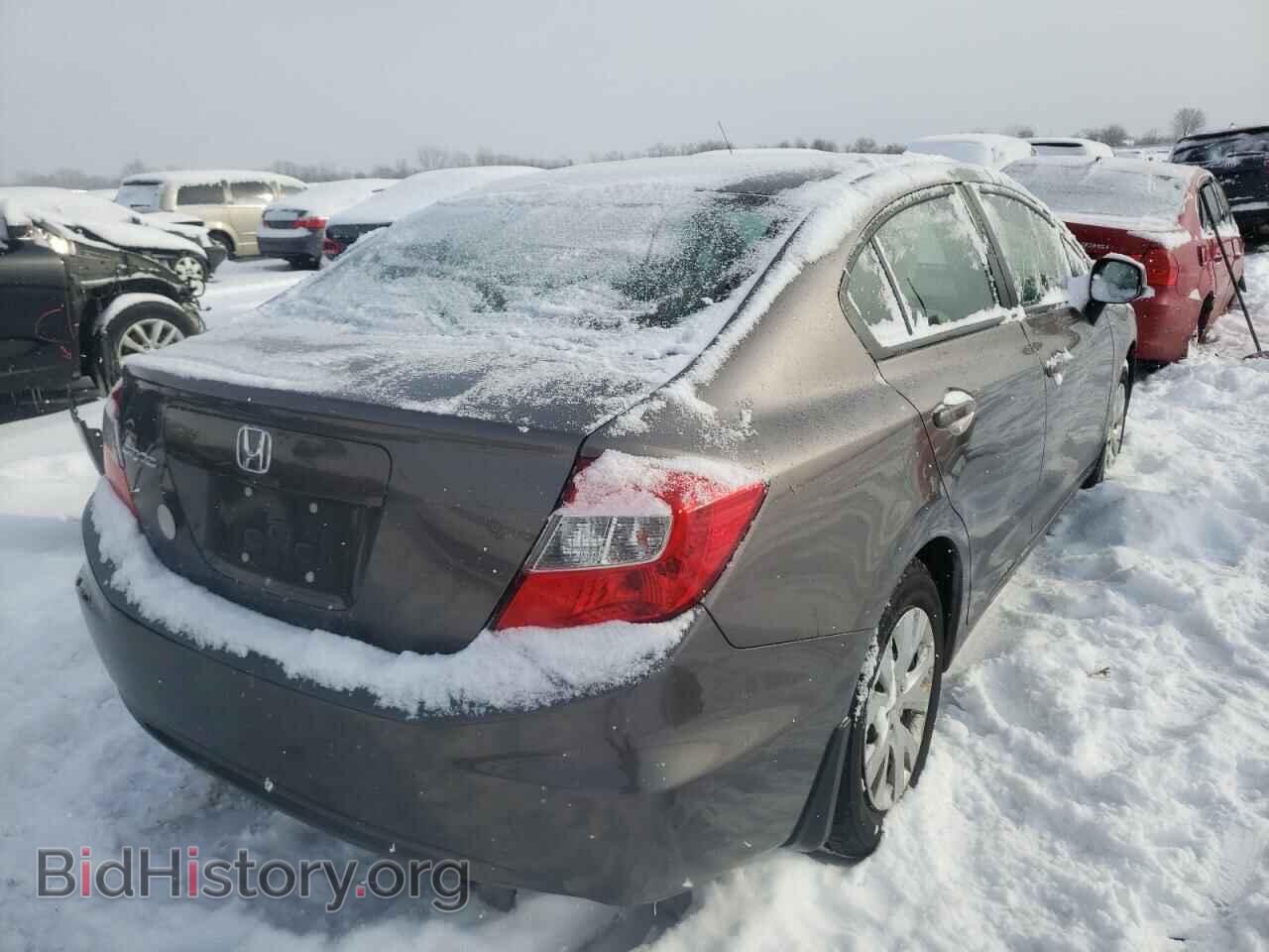2012 HONDA CIVIC - VIN: 19XFB2F55CE040394 - Фото 4