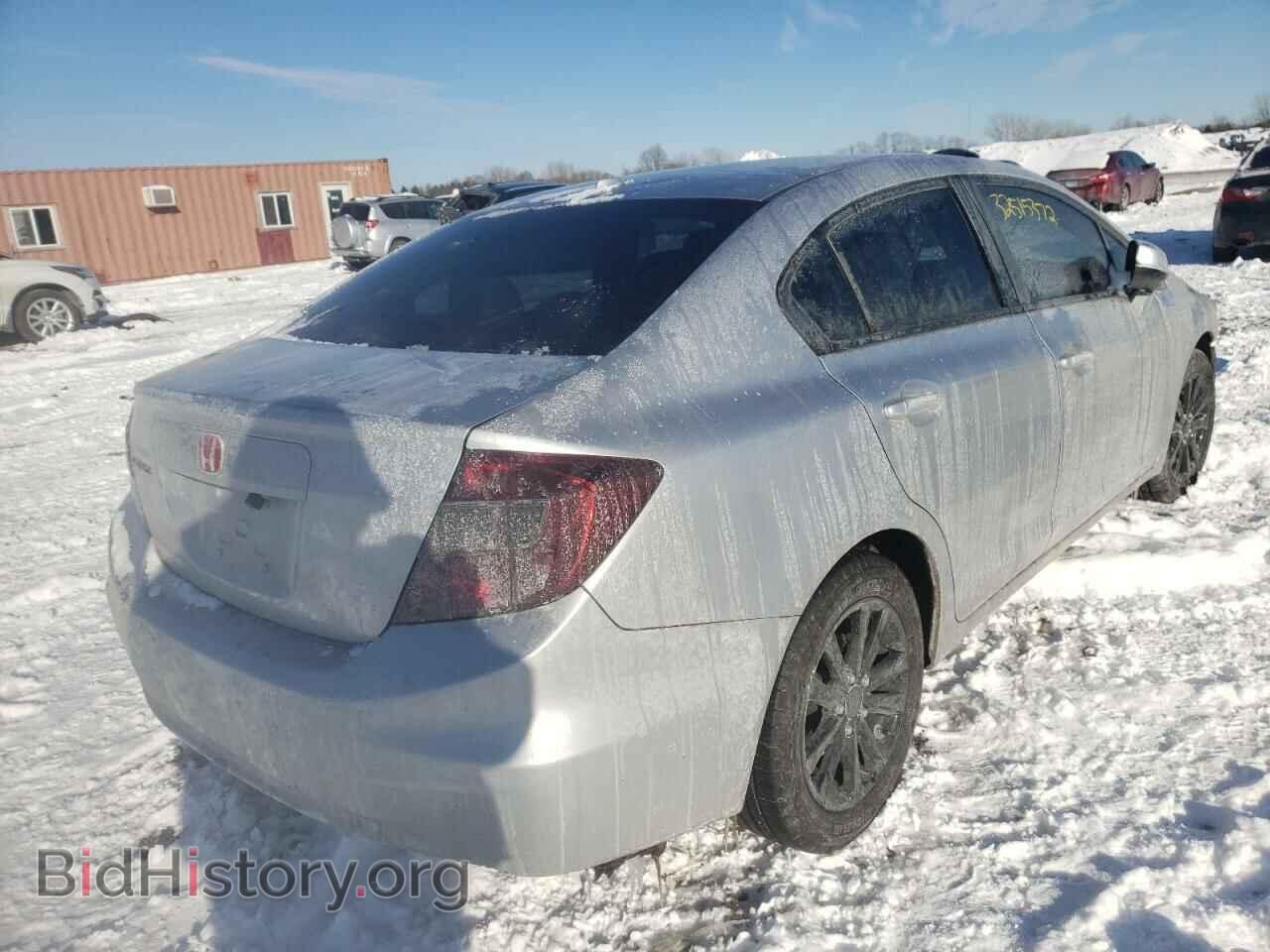 2012 HONDA CIVIC - VIN: 19XFB2F83CE014161 - Фото 4