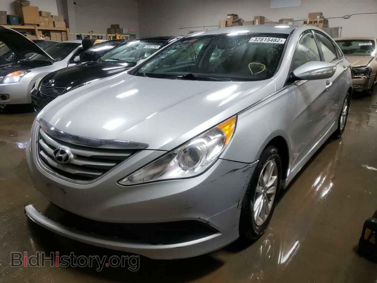 2014 HYUNDAI SONATA - VIN: 5NPEB4AC6EH872998 - Фото 2