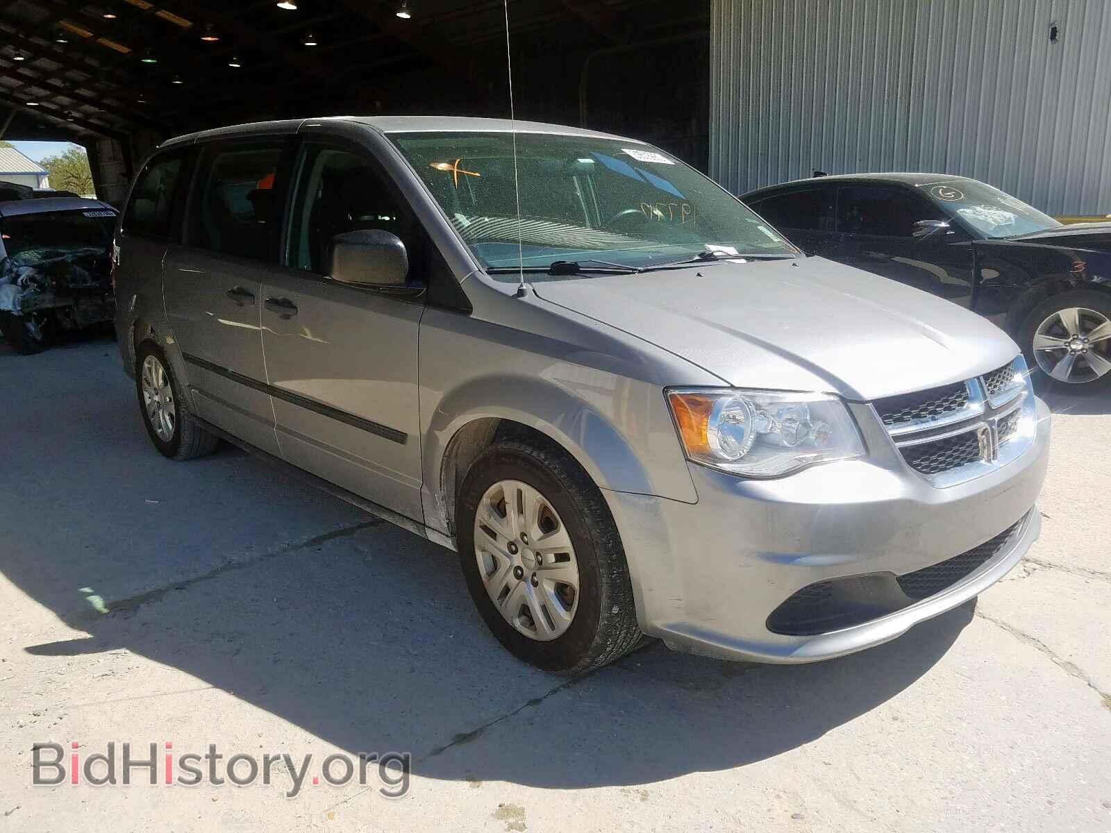 Фотография 2C4RDGBG3GR345053 - DODGE CARAVAN 2016