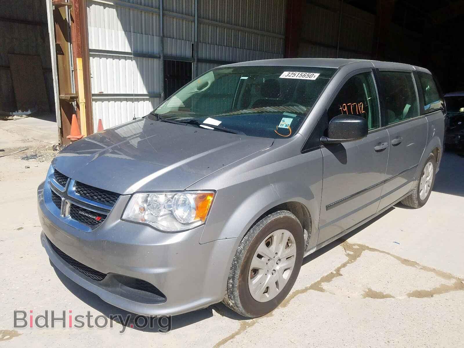 2016 DODGE CARAVAN - VIN: 2C4RDGBG3GR345053 - Фото 2