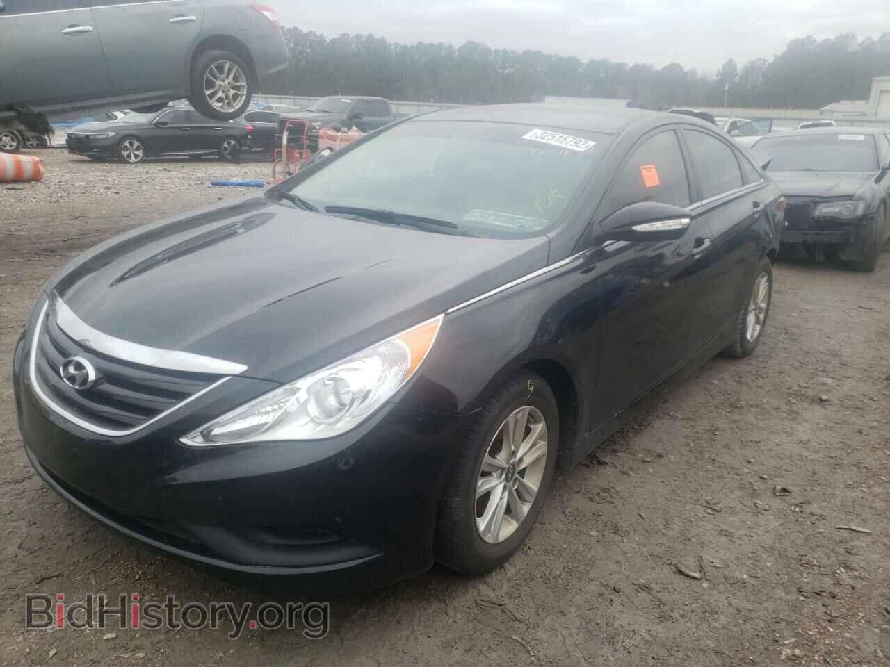 2014 HYUNDAI SONATA - VIN: 5NPEB4AC2EH892844 - Фото 2