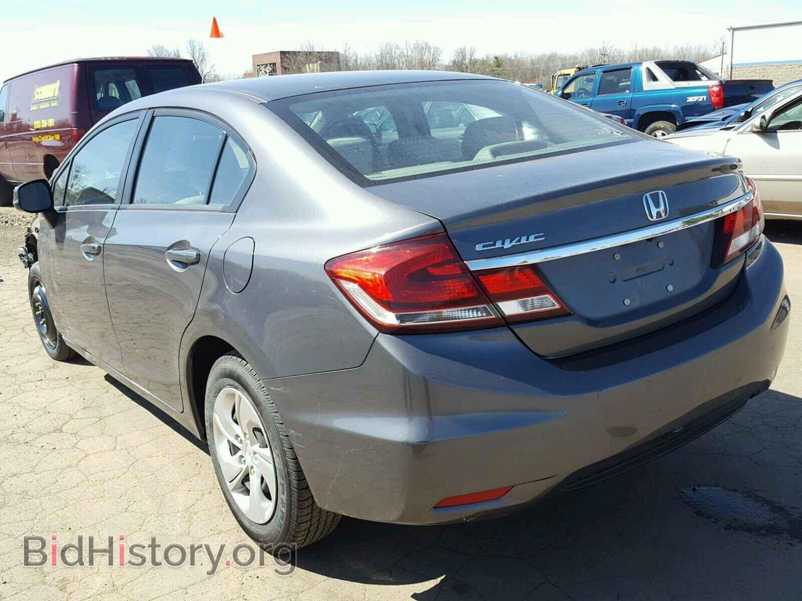 2013 HONDA CIVIC - VIN: 2HGFB2F50DH525310 - Фото 3