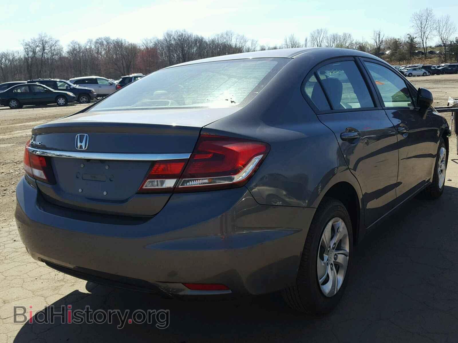2013 HONDA CIVIC - VIN: 2HGFB2F50DH525310 - Фото 4