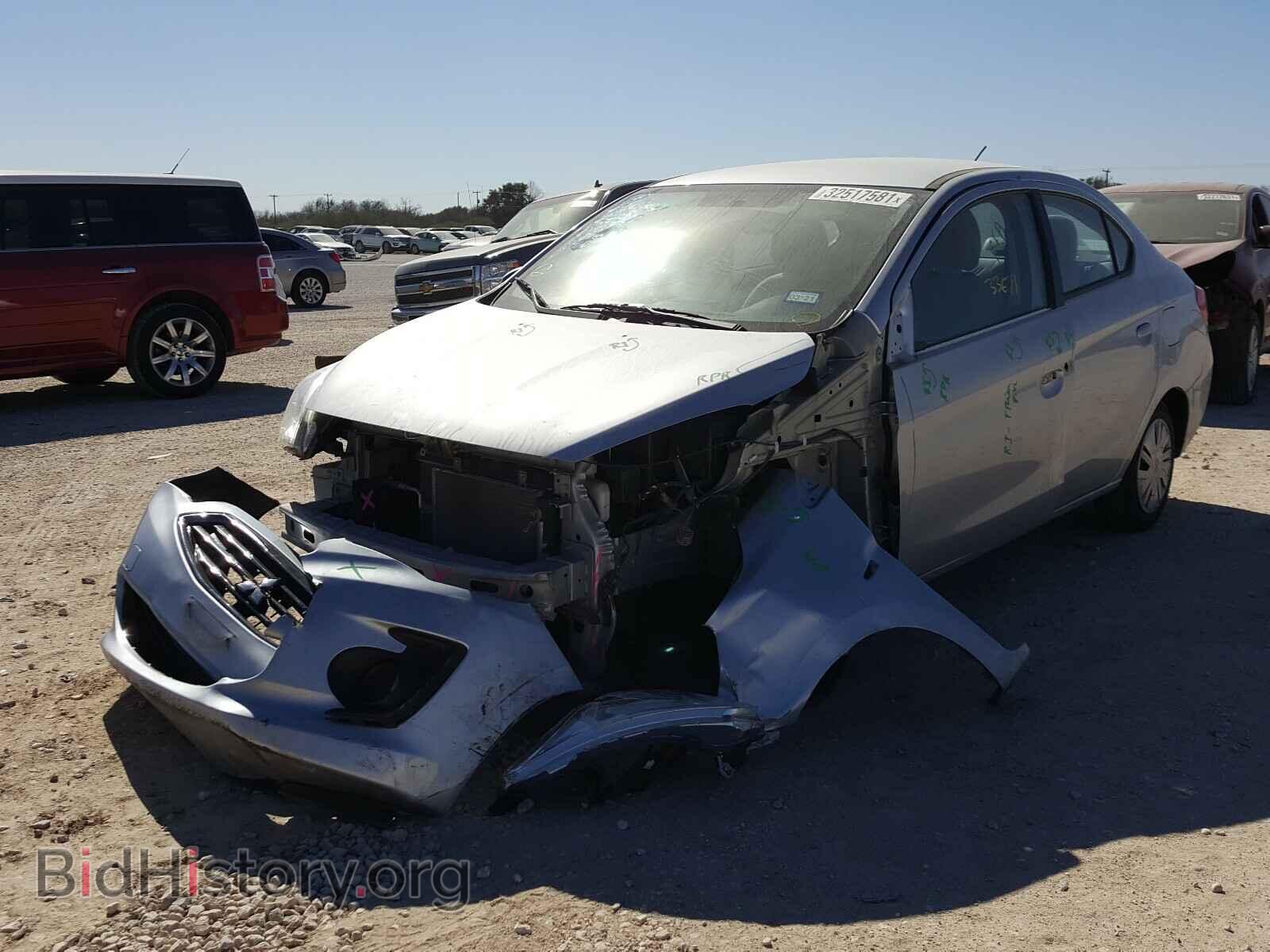 2017 MITSUBISHI MIRAGE - VIN: ML32F3FJ4HHF11478 - Фото 2