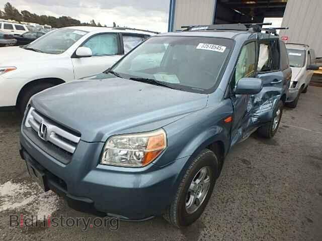 2006 HONDA PILOT - VIN: 2HKYF18516H561519 - Фото 2