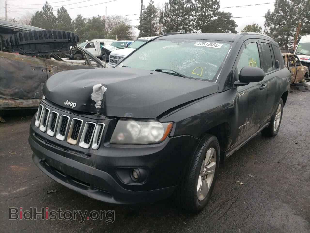 2014 JEEP COMPASS - VIN: 1C4NJDBB6ED728088 - Фото 2
