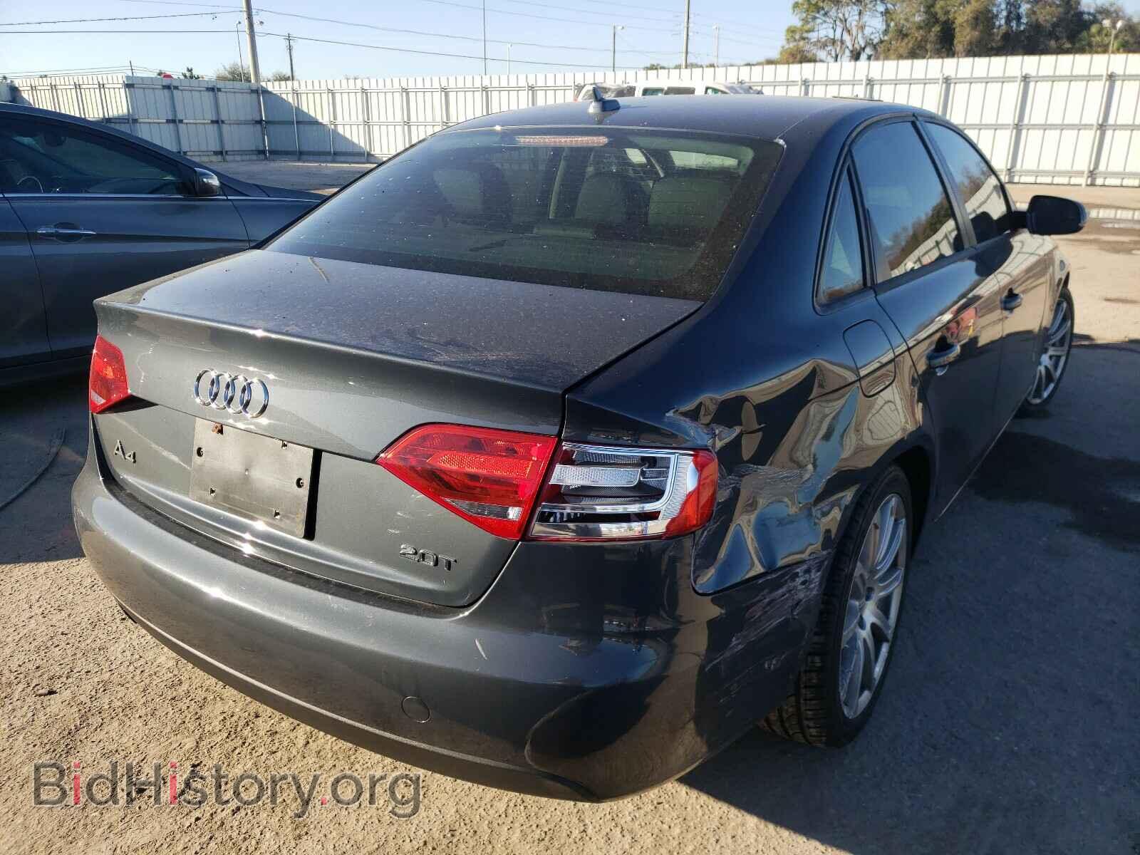 2011 AUDI A4 - VIN: WAUAFAFL8BN032806 - Фото 4