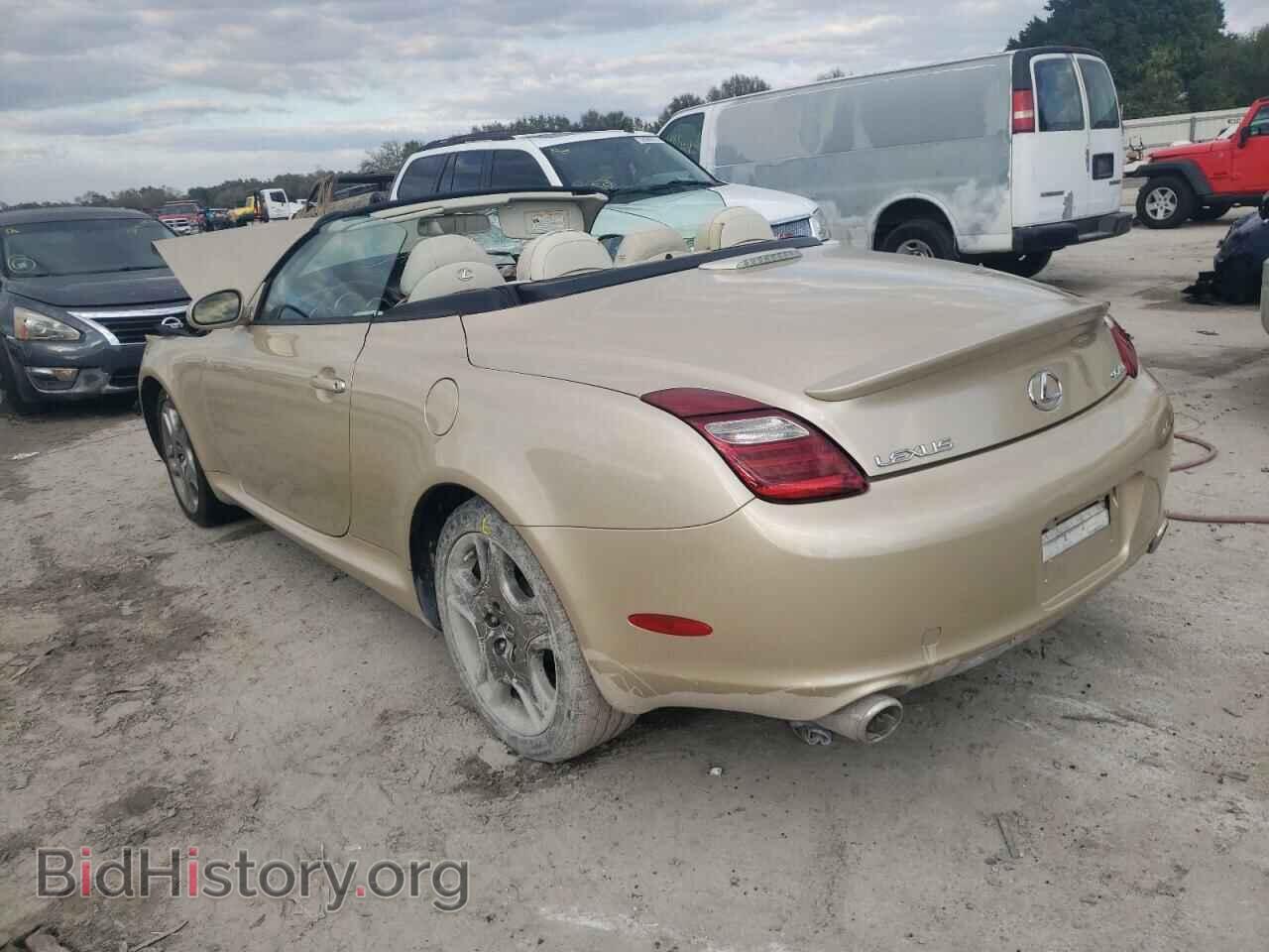 2008 LEXUS SC430 - VIN: JTHFN45Y389019696 - Фото 3